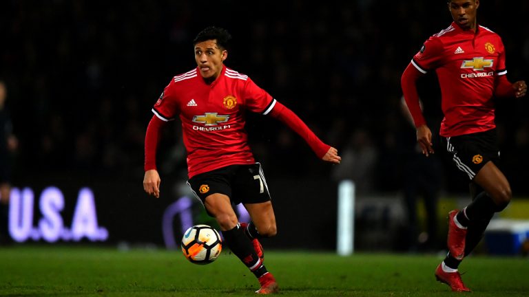 Sanchez stars on Man United debut as Red Devils thrash Yeovil