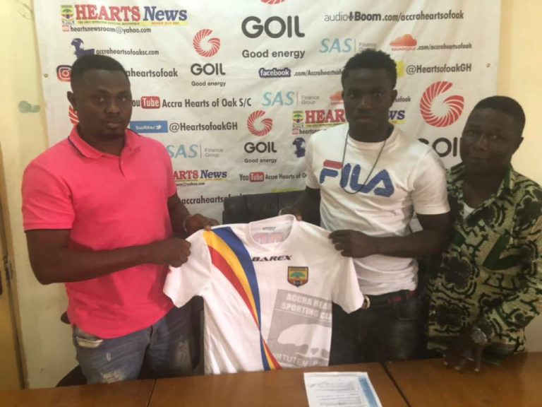 Hearts of Oak announce the signing of Christopher Bonney