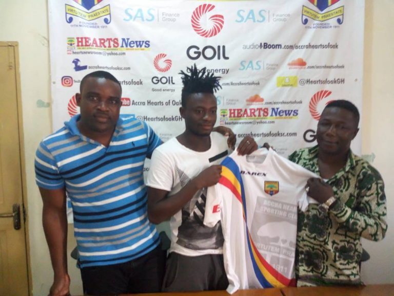 Fatawu Mohammed extends Hearts of Oak stay until 2020