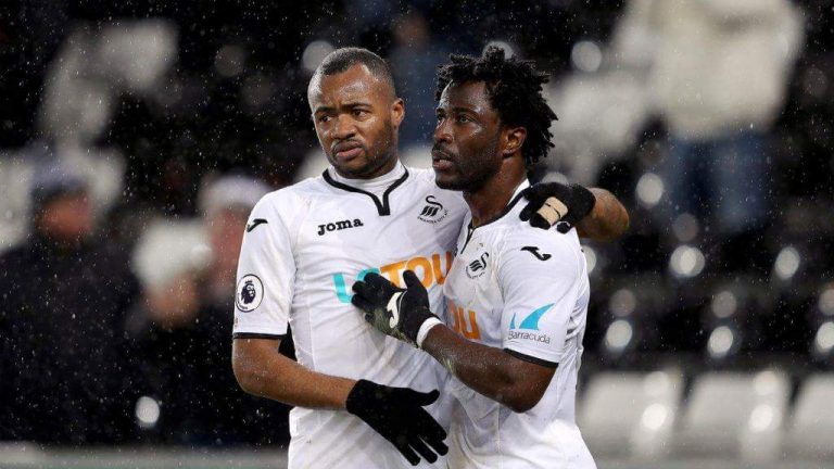 Jordan Ayew scores as Swansea whip Arsenal at home