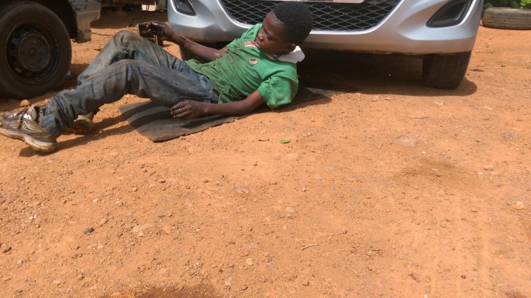 Meet David, the 10-year-old boy who quits school to become a mechanic