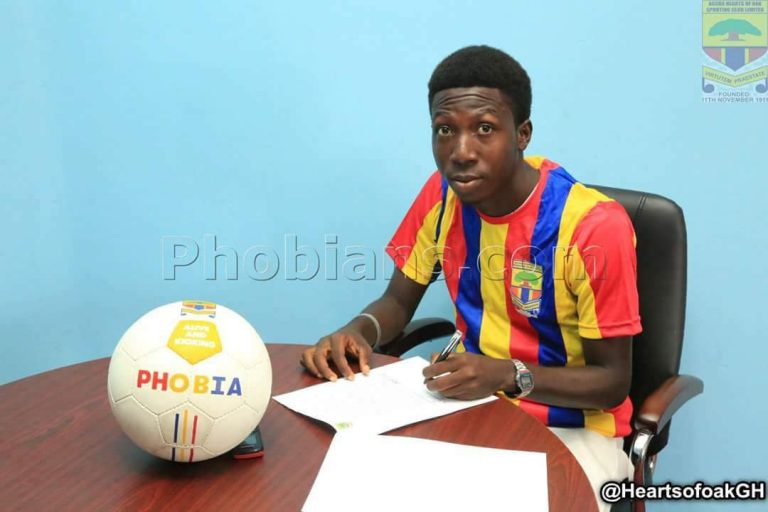 Hearts of Oak sign youngster Dankyi to replace Joshua Otoo