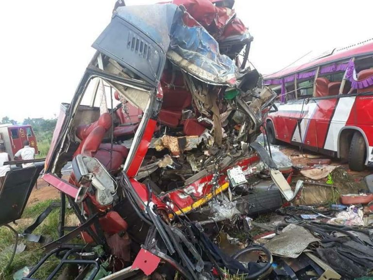 Ten people dead in gory accident near Suhum