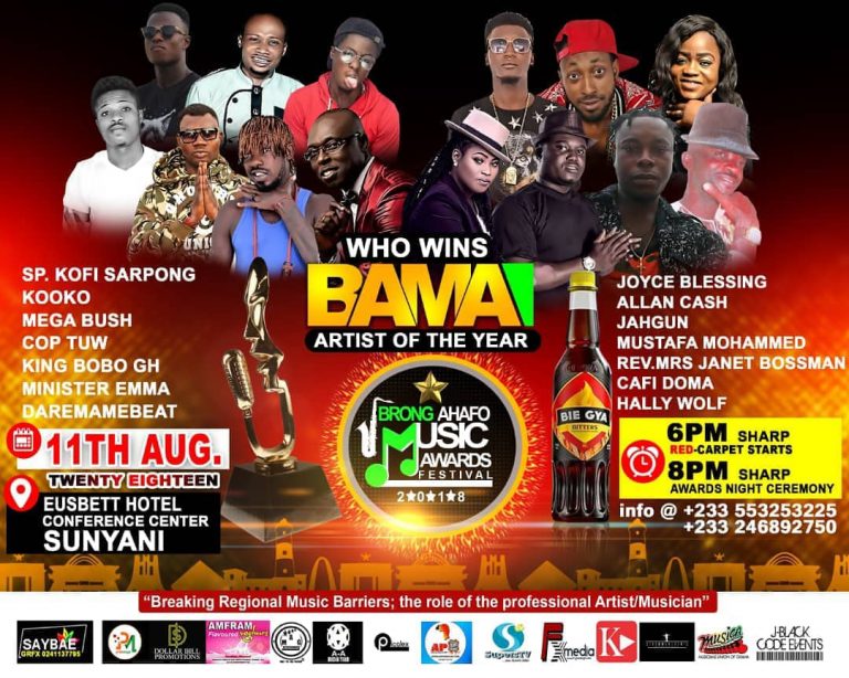 Confusion: Brong Ahafo Music Awards cancelled due to disagreement on floor fee