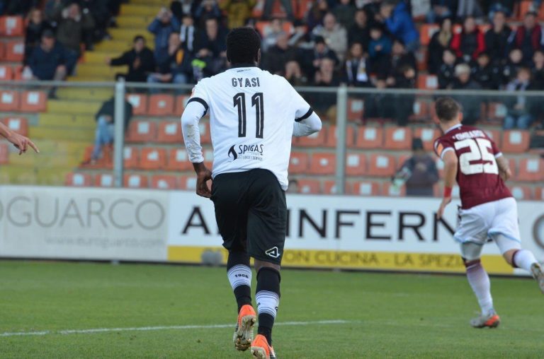 Emanuel Gyasi provides assist in Spezia Calcio’s away win in Serie A