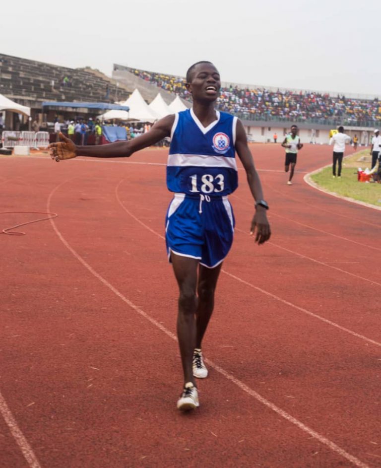 GUSA GAMES: UEW’s William Amponsah Wins Second Gold, Sets Another Record in the Men’s 10,000m