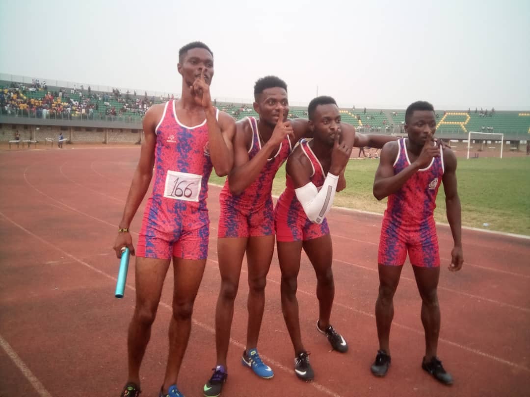 GUSA GAMES 2020: UEW Sets Another Record in the Men’s 4×400m Relay