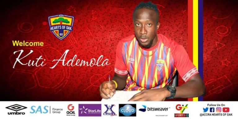 Hearts of Oak announce signing of highly-rated Nigerian striker