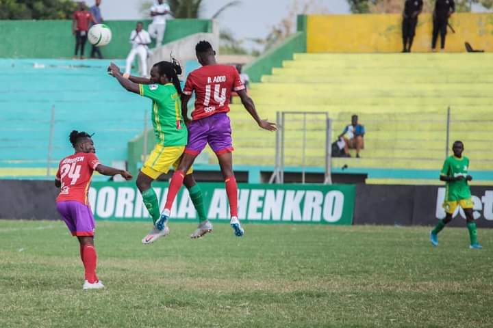 Aduana Stars 2-0 Hearts of Oak: Yahaya Mohammed punishes Phobians in Dormaa Ahenkro