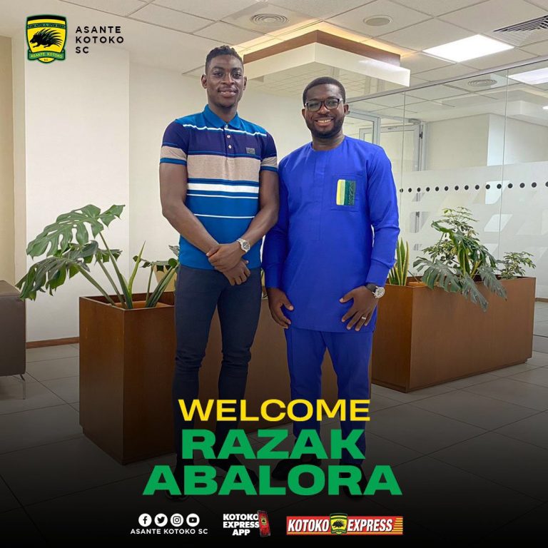 Razak Abalora to start ahead of Kwame Baah as Kotoko play Dreams FC