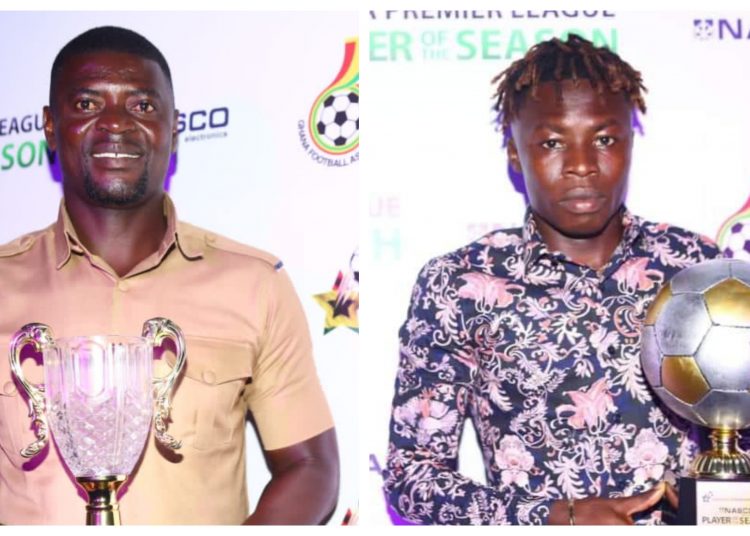 Hearts of Oak’s Salifu & Boadu win Ghana Premier League Player & Coach of the Season