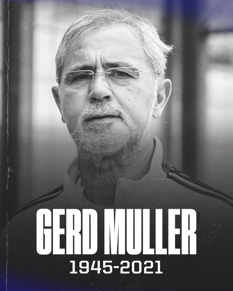 Bayern Munich & Germany legend Gerd Muller dies aged 75