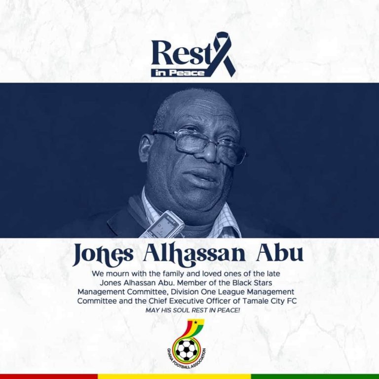 Ghana FA mourns veteran Football administrator Jones Abu Alhassan