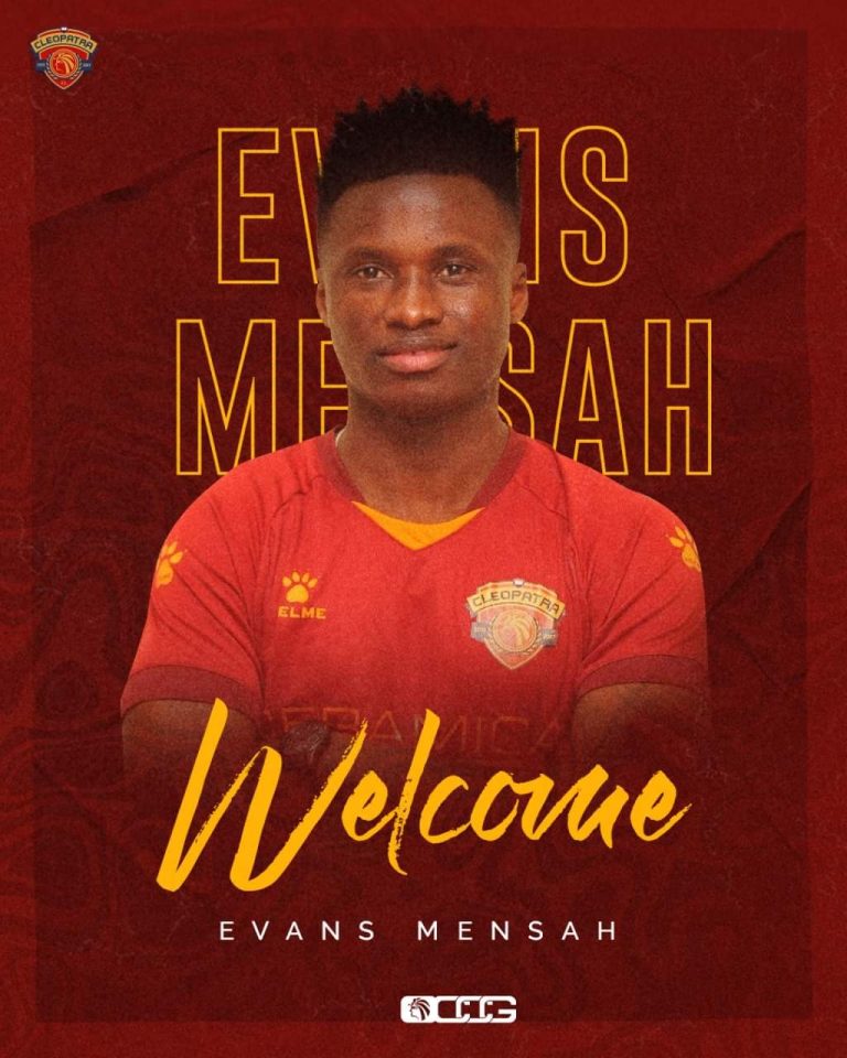 Egyptian Premier League side Cleopatra FC sign Ghanaian Evans Mensah