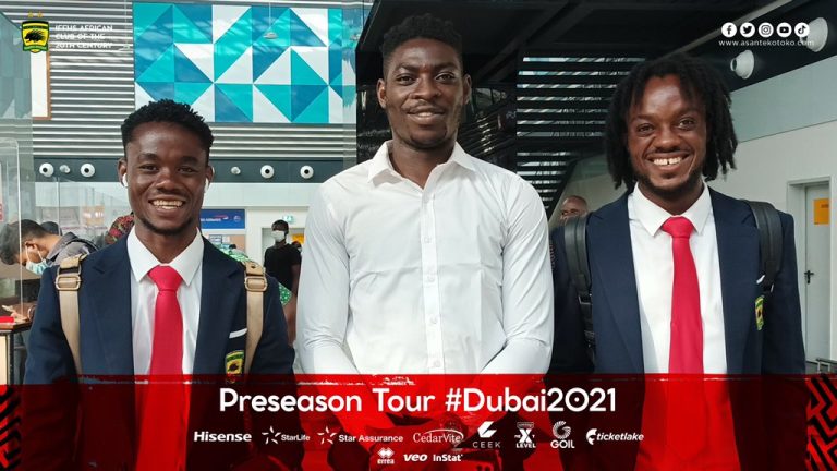 Razak Abalora and others arrive in Dubai to join Kotoko; check the five players yet to leave Ghana