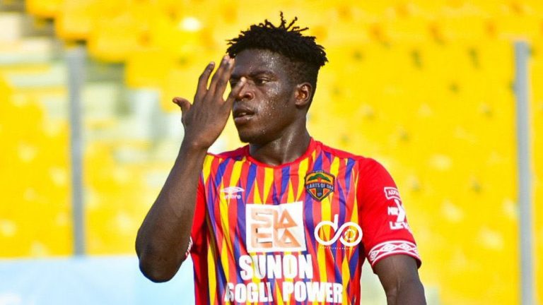 Video: Isaac Mensah scores first-ever Caf Champions League goal against Wydad AC