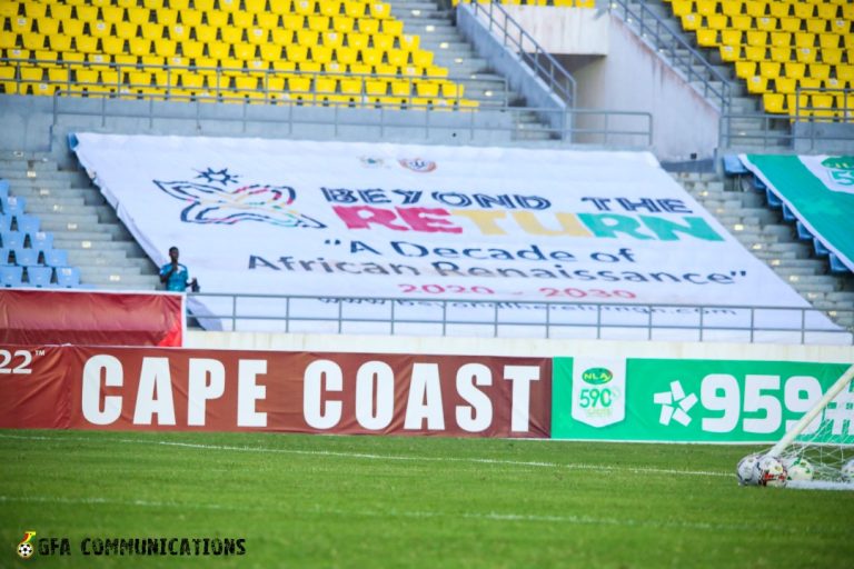 Pictures: Cape Coast Sports Stadium ready to host Ghana vs Zimbabwe in World Cup qualifiers