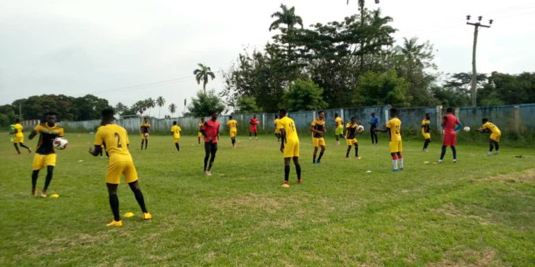 Bechem United intensify preparations to shock Asante Kotoko in Kumasi [pictures + video]