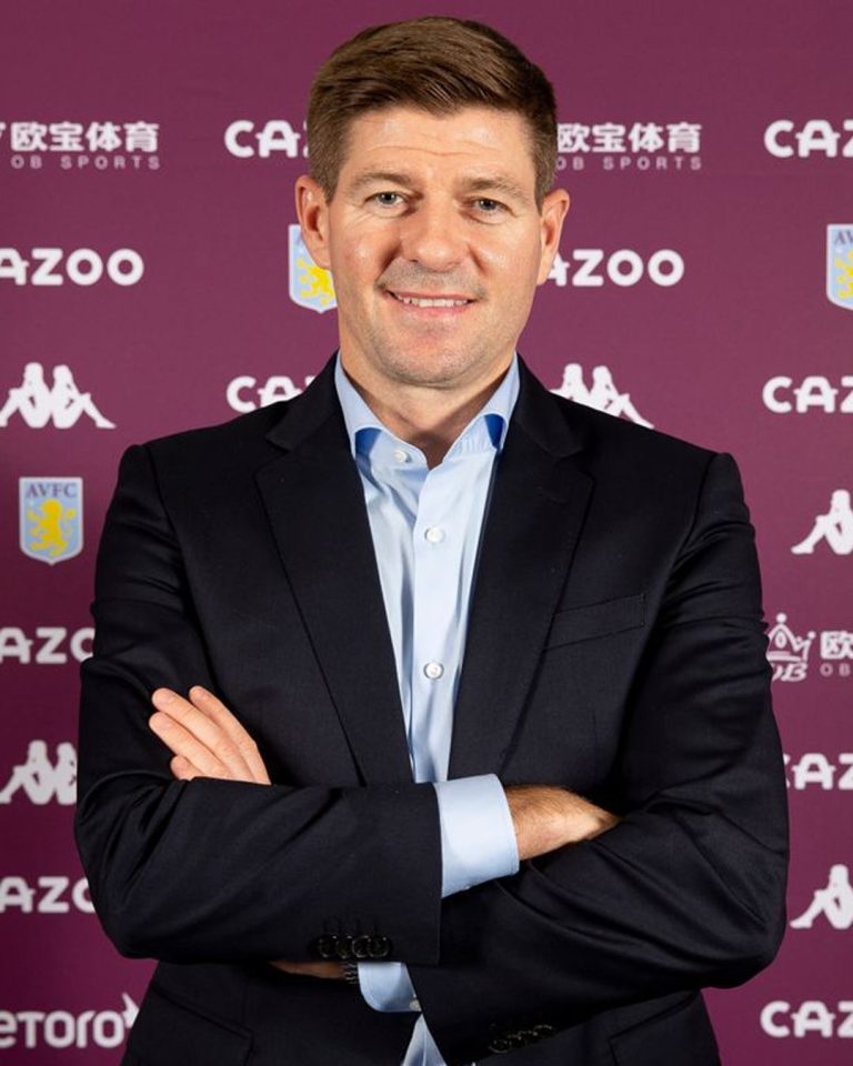 Breaking News: Aston Villa confirm Steven Gerrard as new coach