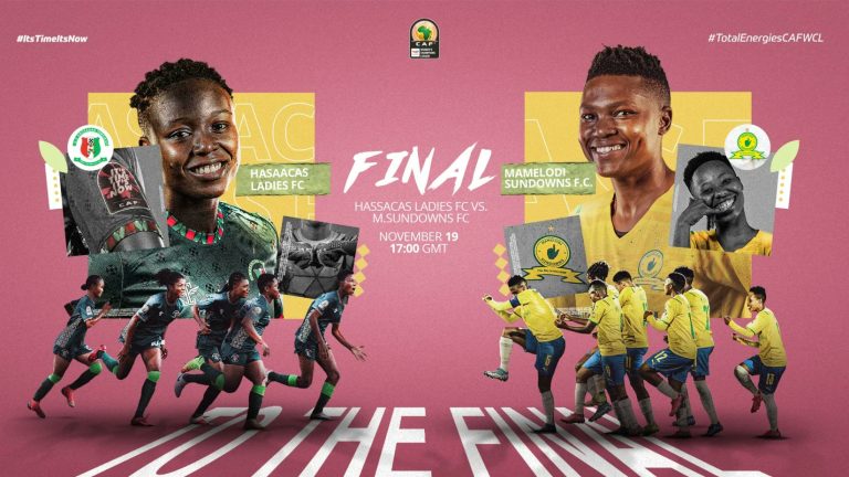 Caf Women’s Champions League final: Hasaacas Ladies vs Mamelodi Sundowns; starting XI, where to watch the game