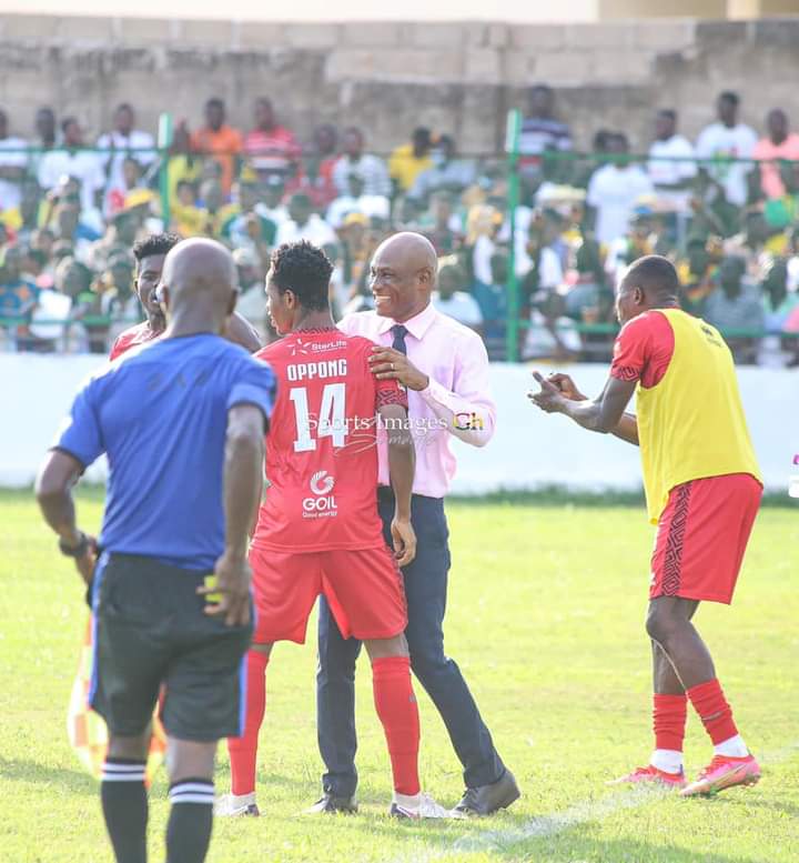 Prosper Ogum outlines SECRETS behind Kotoko’s famous victory over Aduana Stars in Dormaa Ahenkro