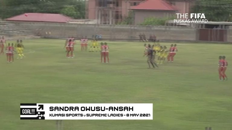 Video: Ghana’s Sandra Owusu-Ansah’s goal nominated for FIFA’s 2021 Puskas Award