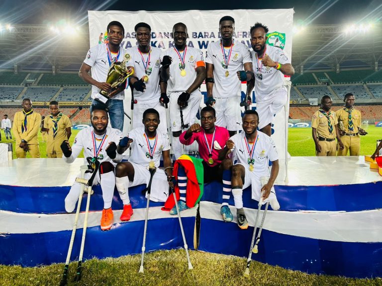 Video: Ghana’s amputee players STRANDED in Tanzania & beg for plane tickets after winning 2021 Africa Cup of Nations