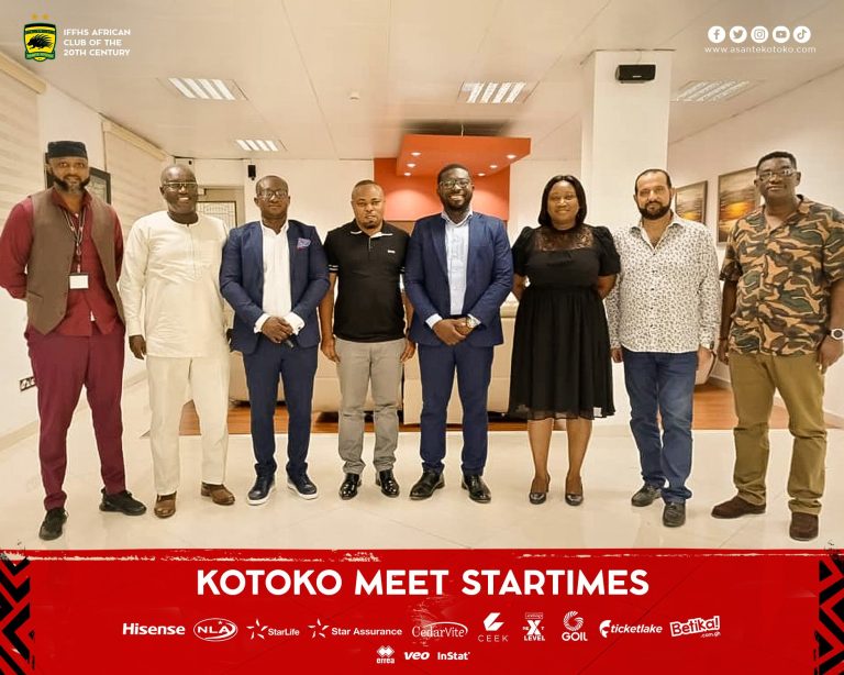 Asante Kotoko CEO Nana Yaw Amponsah and others meet StarTimes to settle differences