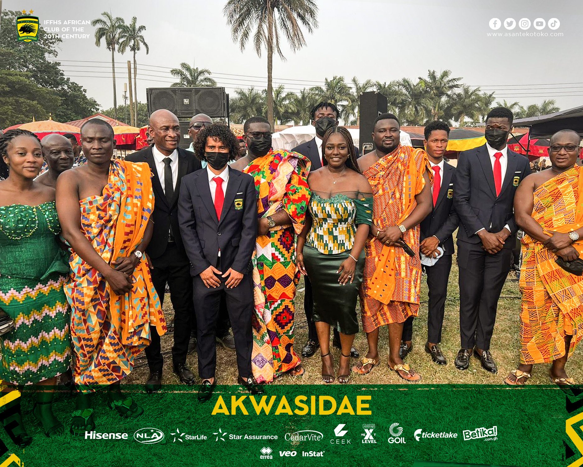 Asantehene Otumfuo Osei Tutu extols Fabio Gama & others at Akwasidae festival