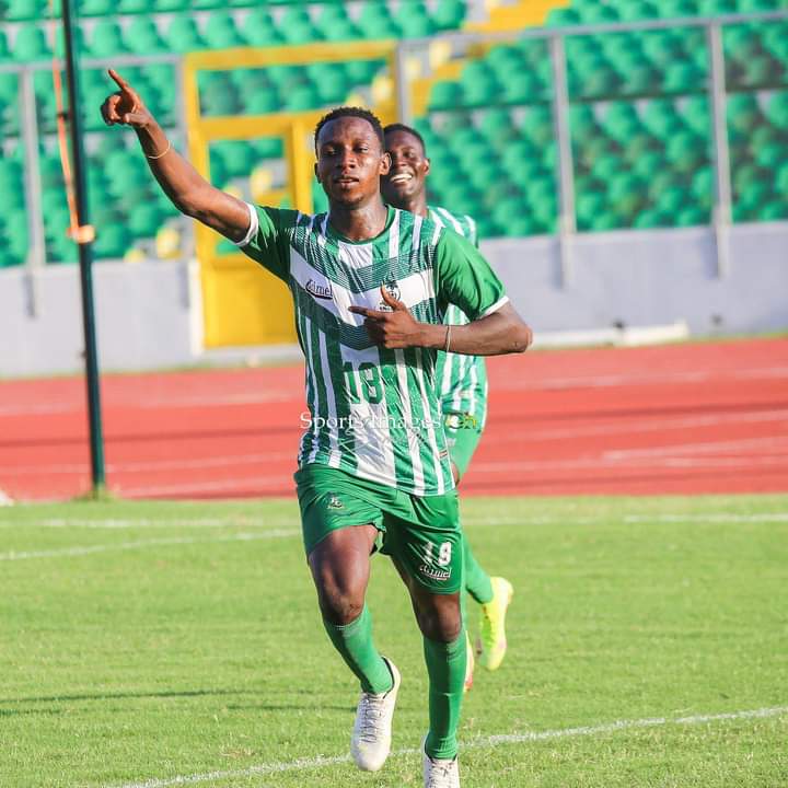 King Faisal 1-0 Elmina Sharks: Osman Ibrahim’s goal sends Inshallah Boys to top of GPL log