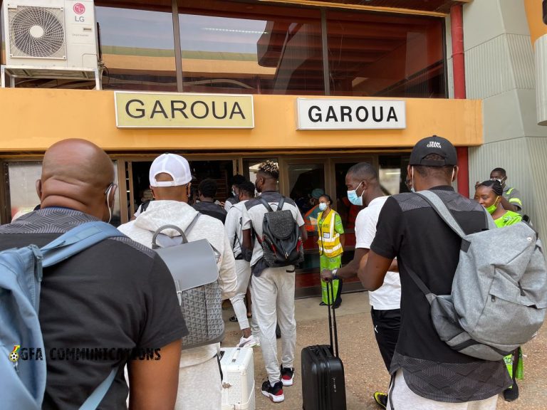 Black Stars arrive in Garoua to prepare for Comoros; supporters to travel by air on Tuesday after new arrangements