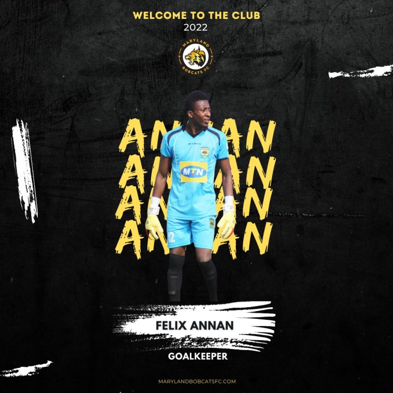 BREAKING NEWS: Former Kotoko captain Felix Annan signs for US-based club Maryland Bob Cats FC