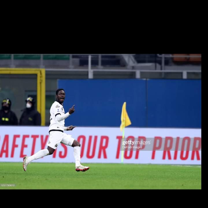 Emmanuel Gyasi silences AC Milan with last-gasp winner at San Siro; reminds Milovan what he’s missing at Afcon