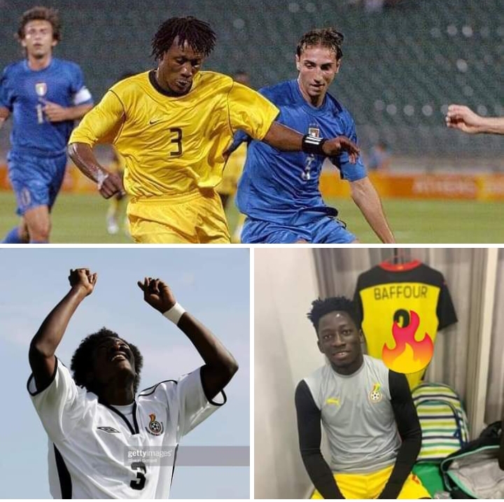 Which Ghanaians have donned the iconic Black Stars #3 jersey in the last two decades?