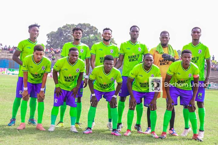 Berekum Chelsea 1-1 Bechem United: Emmanuel Annor’s goal cuts Kotoko’s lead to three points