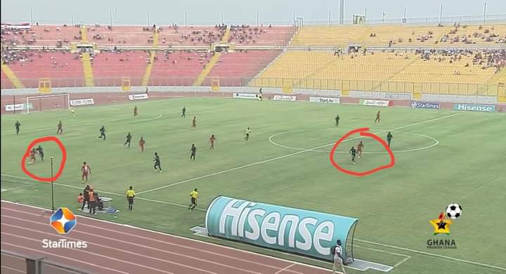 Why Mbella’s third goal for Kotoko against Accra Lions wasn’t an offside