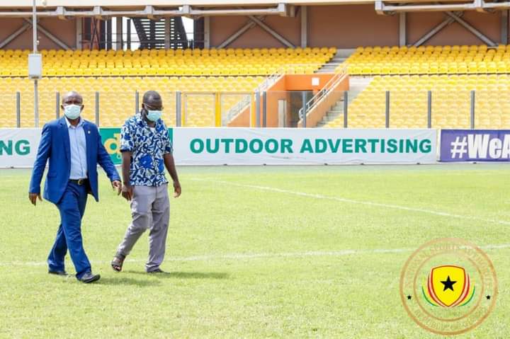 Pictures: Accra Sports Stadium 90% ready to host Super Clash between Hearts & Kotoko