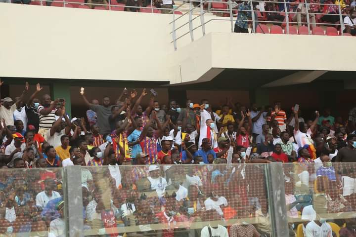 Government changes directives as 40,000 supporters will watch Hearts vs Kotoko