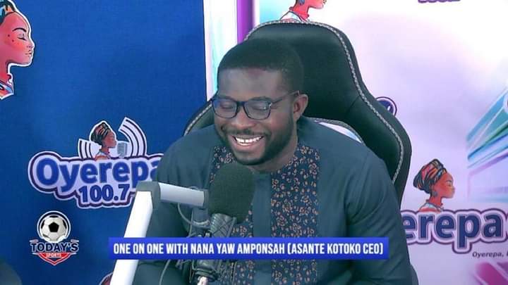 Nana Yaw Amponsah tight-lipped whether he will continue as Kotoko CEO or not after 2023