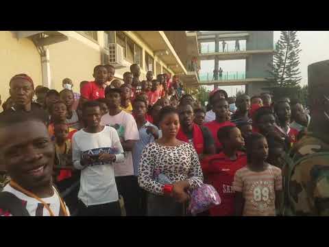 Behind the scenes: Kotoko supporters on cloud nine as Soldiers guard players to leave Baba Yara Stadium