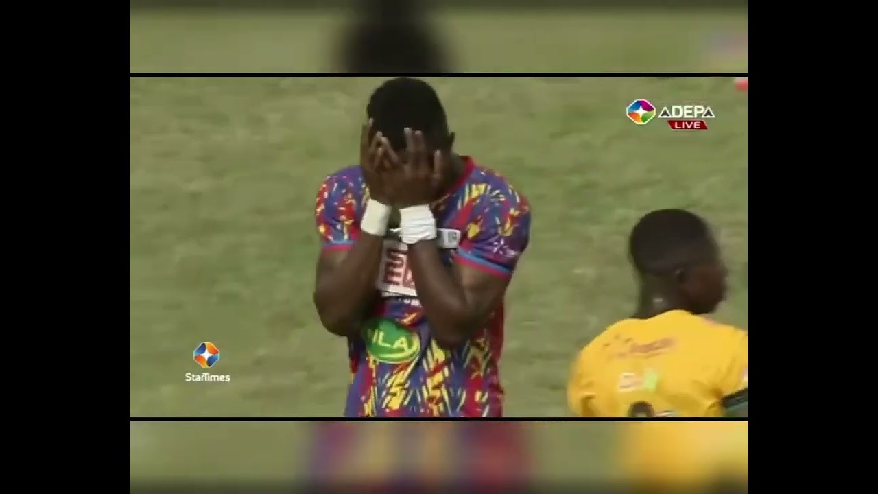 Hearts of Oak 0-0 Asante Kotoko: watch all the saves, missed chances & Sulley Muntari’s yellow card