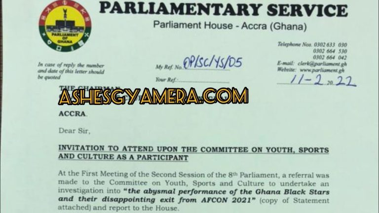 Official: Why Andre Ayew, GFA and Ghalca are to face Parliament this week & next week