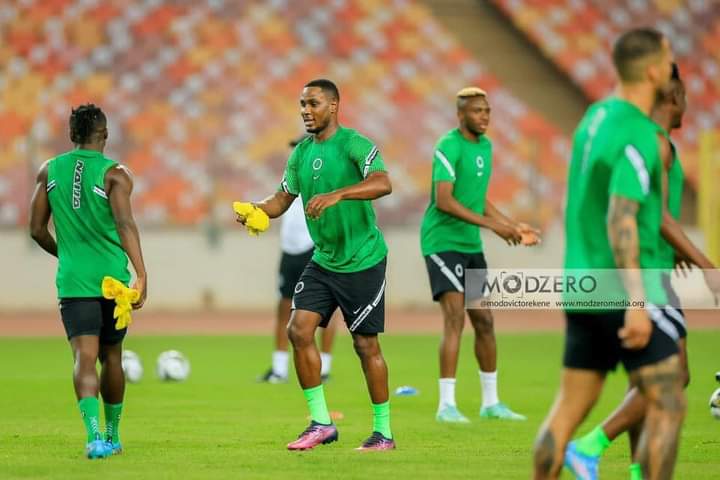 Complete: Noble & Sadiq report as Nigeria prepare to leave for Ghana on Thursday