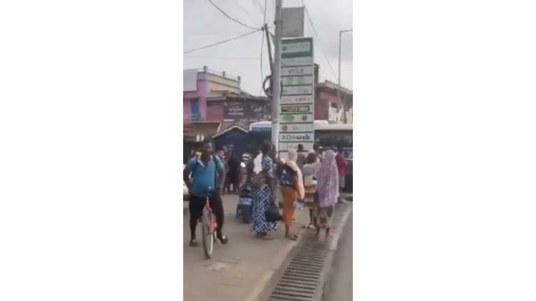 Hearts of Oak team bus falls into gutter on their way to play Ashanti Gold