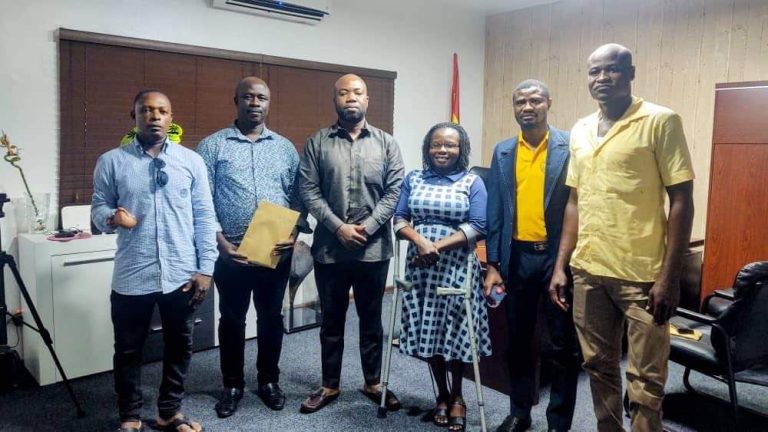 GHANA AMPUTEE LEAGUE CLUBS CONFER WITH THE NATIONAL PARALYMPIC COMMITTEE PRESIDENT