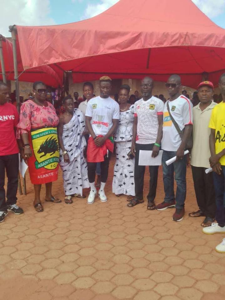 Asante Kotoko midfielder Amankona rewarded with plots of land & cash after winning Ghana Premier League