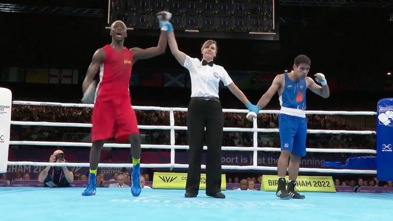 Joseph Commey makes it to final of Featherweight division at 2022 Commonwealth Games