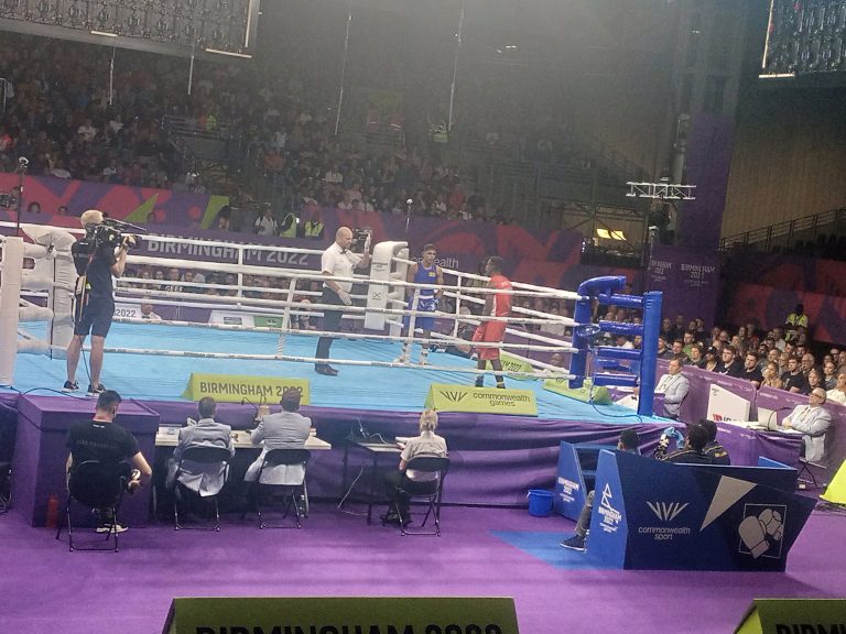 Mensah secures another medal in Boxing for Ghana at 2022 Commonwealth Games