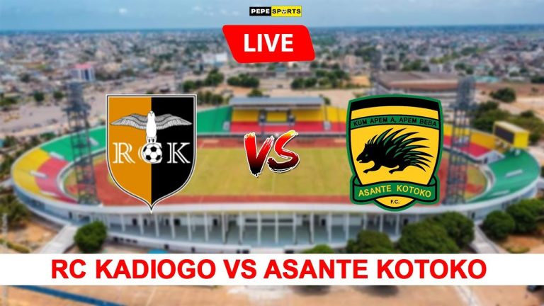 WATCH LIVE: Kadiogo vs Asante Kotoko in Caf Champions League