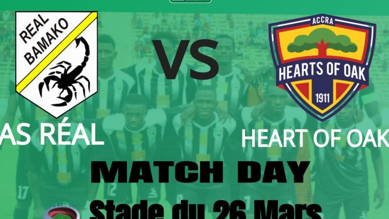 Watch LIVE: AS Bamako vs Hearts of Oak [Caf Confederation Cup]